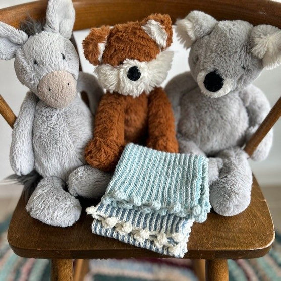 

Candy Stripes - Paño de eructar
6