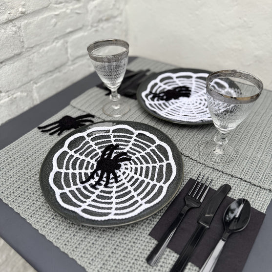 

Halloween Spider - Decoración de mesa
1