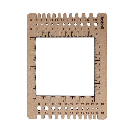 

Medidor de muestras y de agujas - Hobbii
1