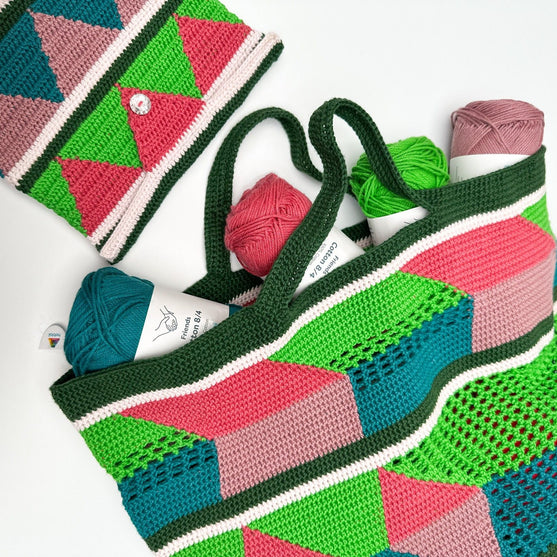 

Retro - Bolsa y bolsito
5