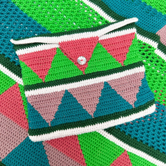 

Retro - Bolsa y bolsito
3