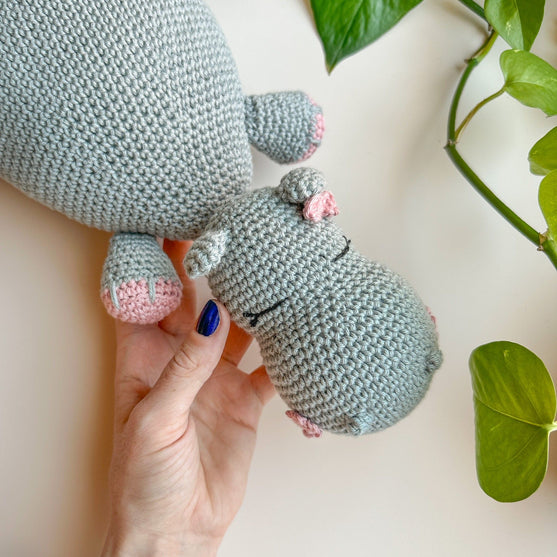 

La Hipopótamo Fiona - Pequeña frazada
1