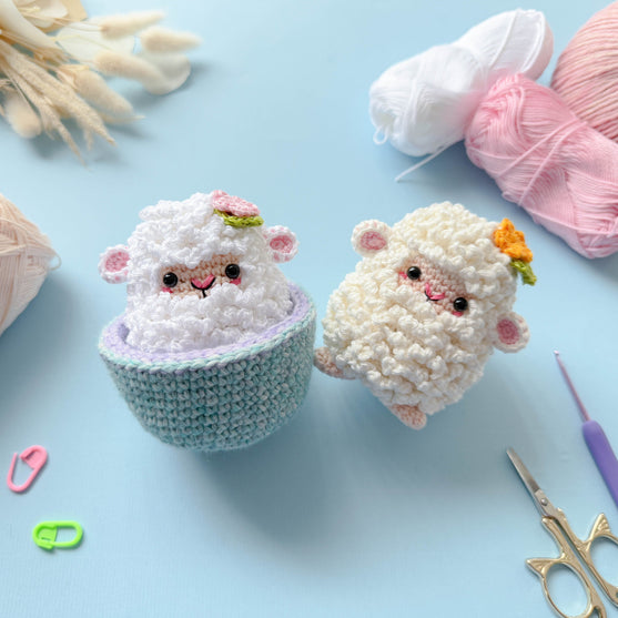 

Ovejita - Huevo sorpresa de Pascua
5