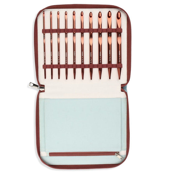 

Juego de ganchillos tunecinos intercambiables - Hobbii X TL Yarn Crafts
1