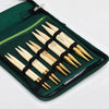 

Set de agujas circulares intercambiables de bambú - agujas gruesas - KnitPro
2