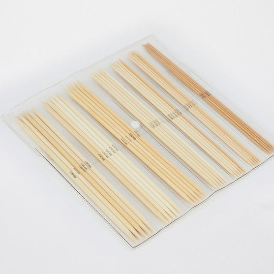 

Set de agujas de doble punta de bambú - KnitPro
2