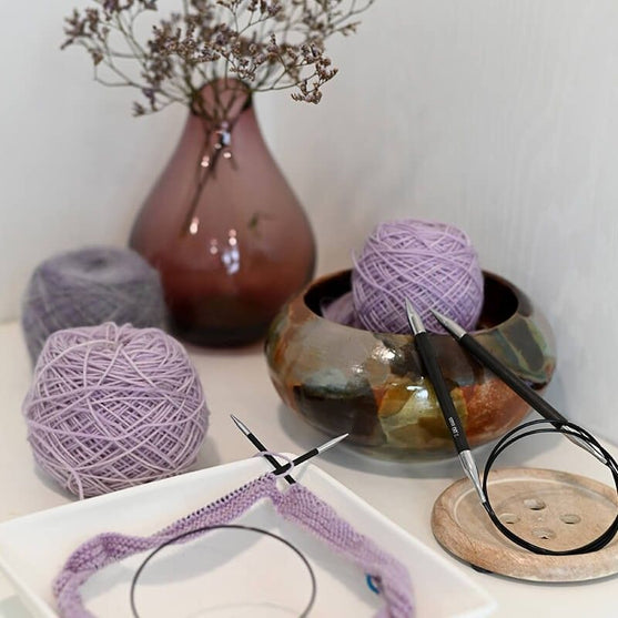 

Agujas circulares Karbonz - KnitPro
5