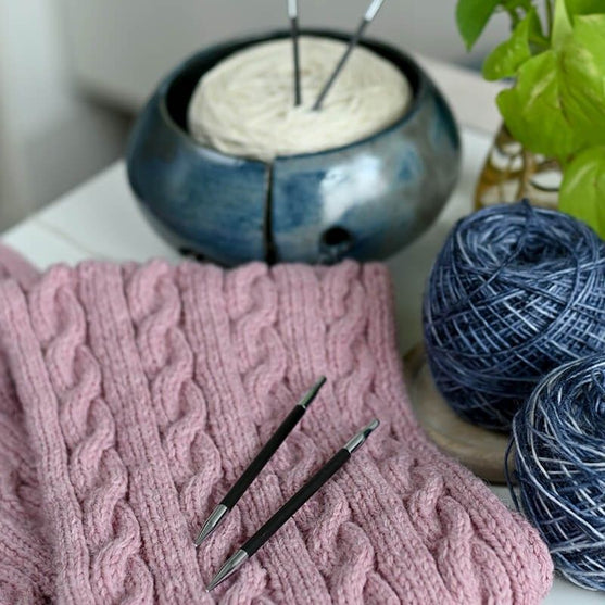 

Agujas circulares intercambiables Karbonz - KnitPro
5