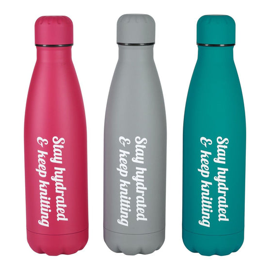 

Cantimplora/Termo de agua: Stay hydrated & keep knitting - Hobbii
1