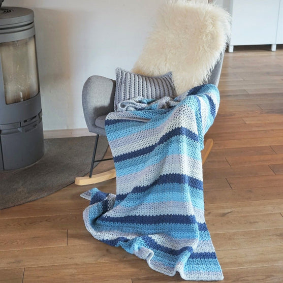 

Rayas Cálidas - Manta
4