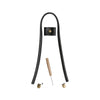 

Cierre de cuerdas para bolso - Negro/Bronce - Go Handmade
2