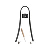 

Cierre de cuerdas para bolso - Negro/Plateado - Go Handmade
2