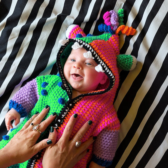 

Monster Romper - Mono de Halloween para bebé
7