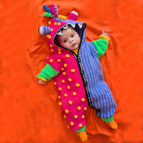 

Monster Romper - Mono de Halloween para bebé
9
