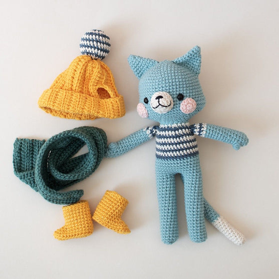 

Lenny Cat - Kit de ganchillo
3