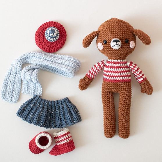 

Madeleine Dog - Kit de ganchillo
3