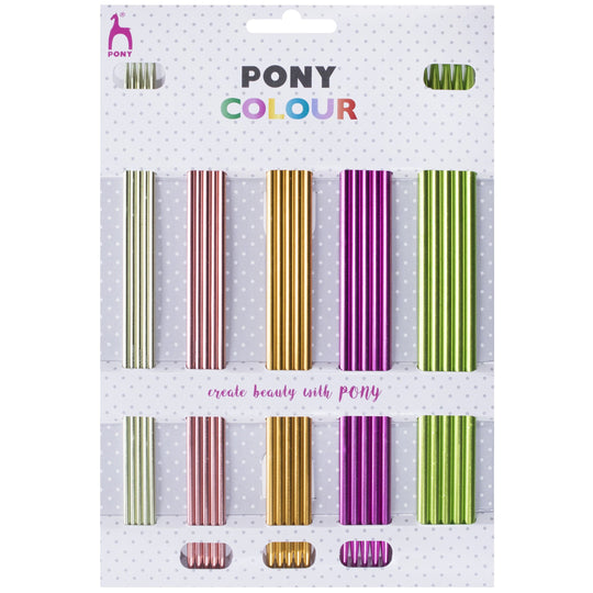 Juego de agujas de doble punta Colour - Pony