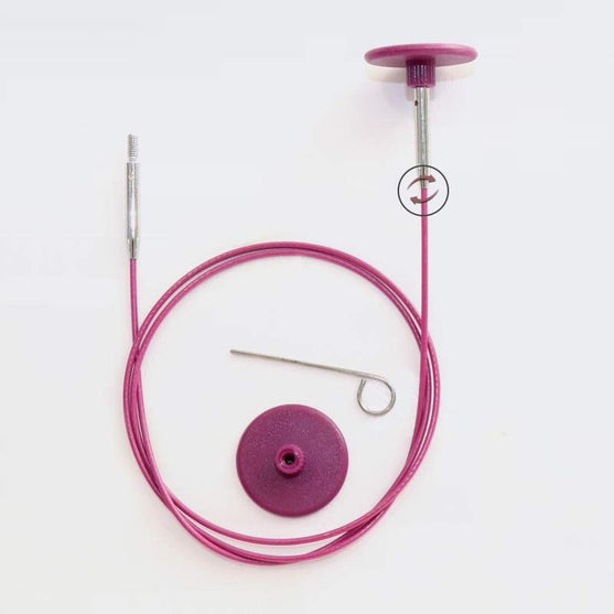 

Cable Swivel - Purple - KnitPro
1