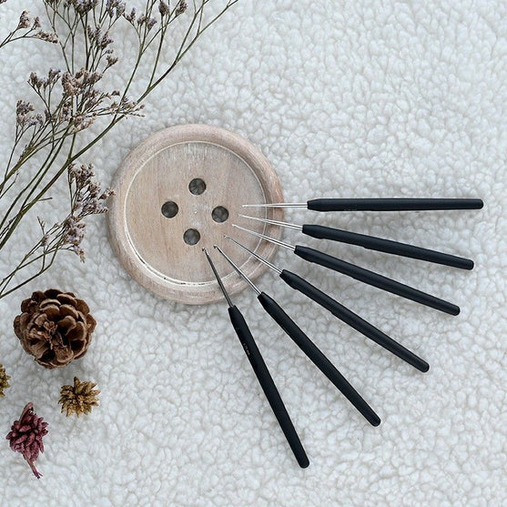 

Ganchillo Steel de acero con mango ergonómico - KnitPro
2