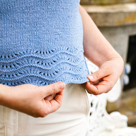 

Tide Lace - Top de tirantes
4