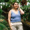 

Tide Lace - Top de tirantes
1