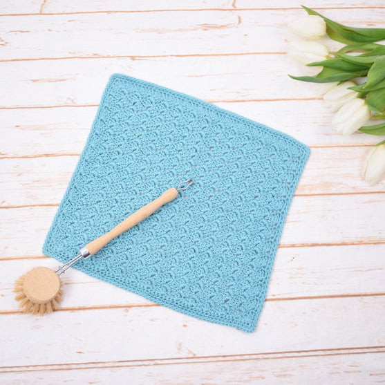 

Side by Side - Paño de cocina de ganchillo
8