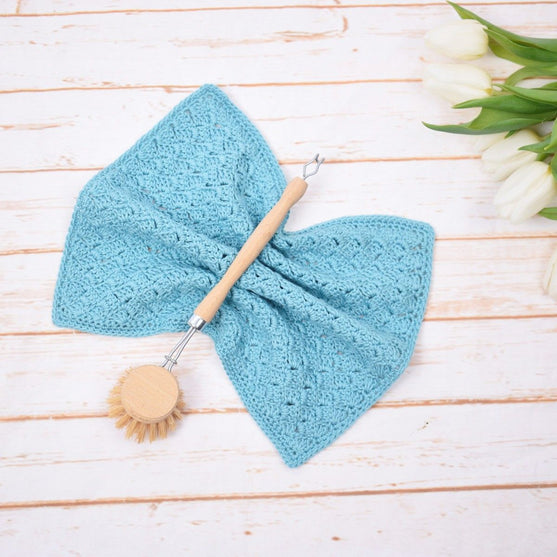 

Side by Side - Paño de cocina de ganchillo
6