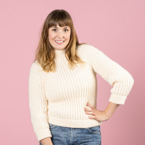 

Skyler - Sweater a punto inglés
1
