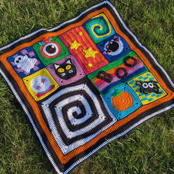 

Baby Boo Blanket - Manta de Bebé de Halloween
2