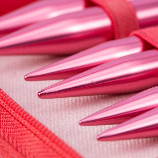 

Juego de agujas circulares intercambiables Stellar Deluxe - Coral - Hobbii
4