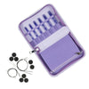

Juego de agujas circulares intercambiables Stellar Essential Cortas - Amethyst - Hobbii
1