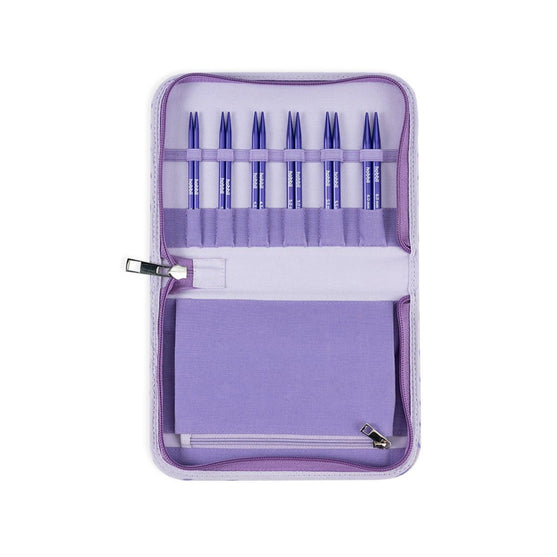 

Juego de agujas circulares intercambiables Stellar Essential Cortas - Amethyst - Hobbii
10