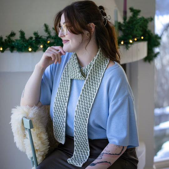 1er domingo de Adviento - Ganchillo - Steppingstone - Bufanda