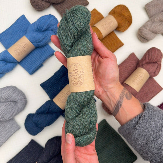 

Upcycled Alpaca Wool (Edición Limitada) - Upcycled
4