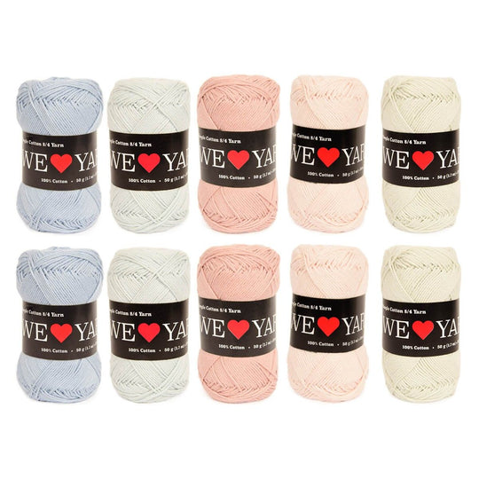 8/4 Cotton Color Pack 02 - We Love Yarn