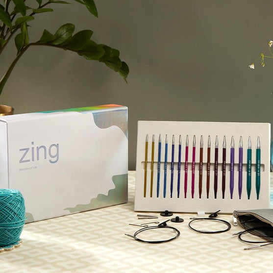 

Zing Juego de Agujas Circulares Intercambiables - Melodies of Life - KnitPro
4